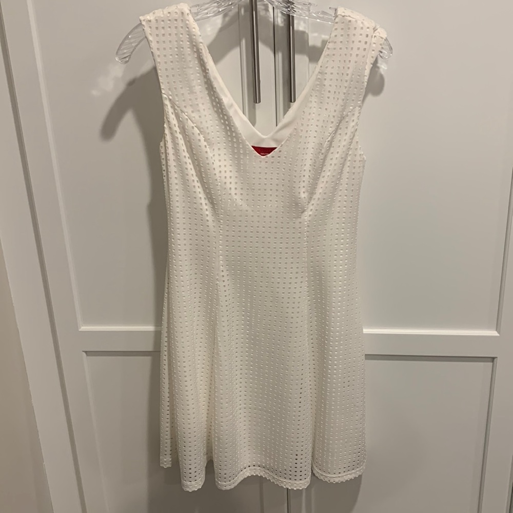 White dress from RED (Saks Fifth Avenue). Size medium, worn once